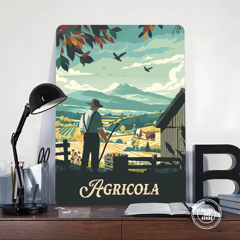 Agricola Brettspiel-inspiriert – Board Game Illustrator Bewertung und Preis