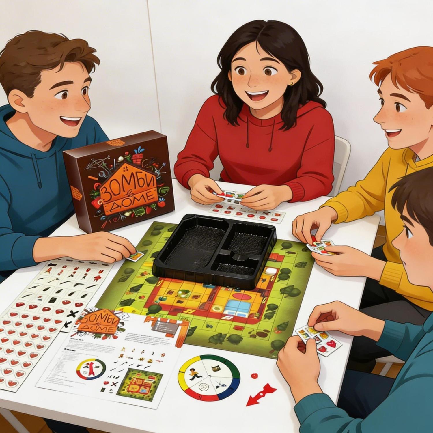 Russische Version des Zombie-S – Board Game Survive The Island Bewertung und Preis